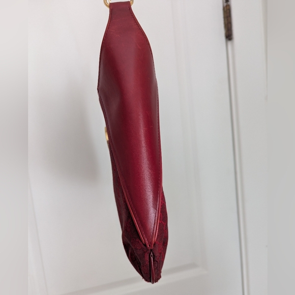 ❌ SOLD ❌ Dark red vintage Gucci 1973 shoulder bag - with dust bag - Picture 14 of 17